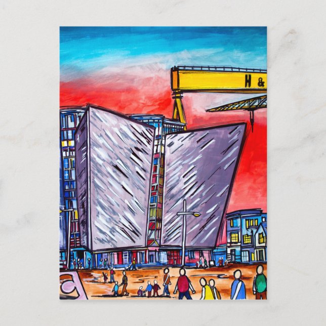 Titanic Quarter Belfast Vykort (Framsida)