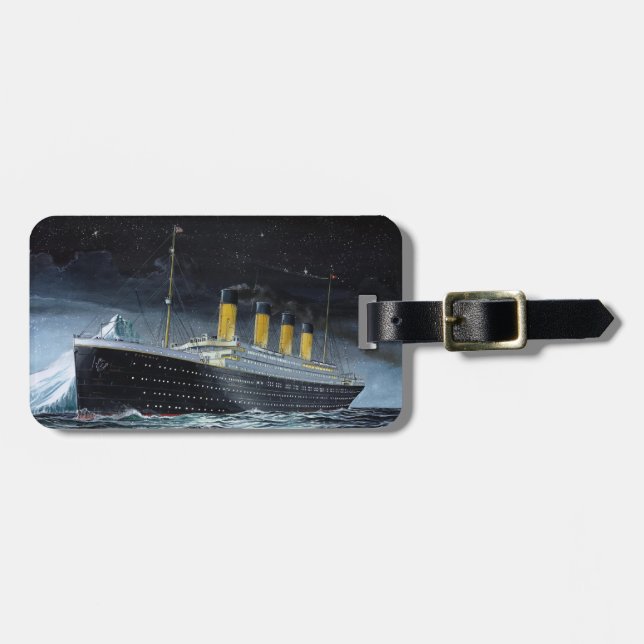 Titanic RMS Bagagebricka (Horisontell Framsida)