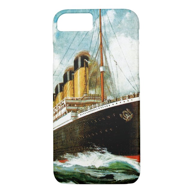 Titanic RMS Case-Mate iPhone Skal (Baksida)