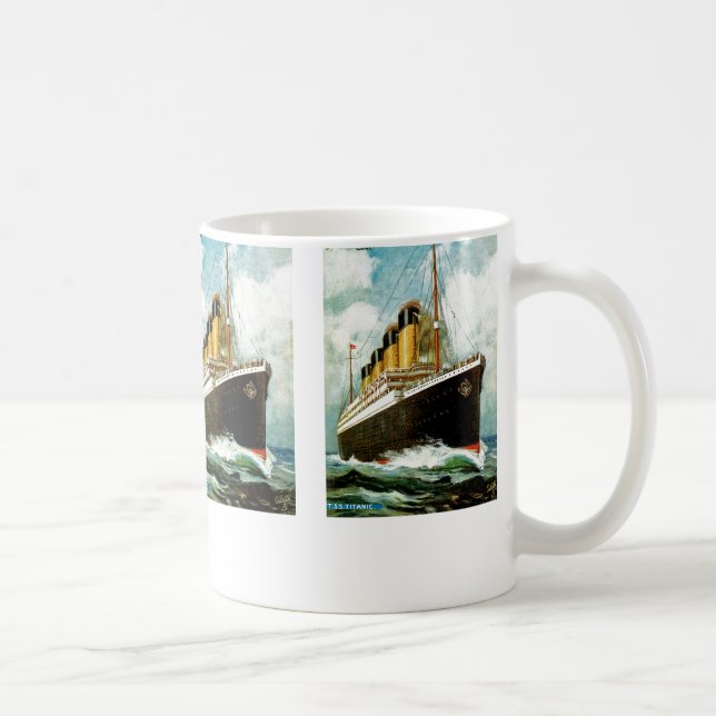 Titanic RMS Kaffemugg (Höger)