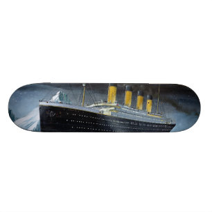 Titanic RMS Skateboard Bräda 20 Cm