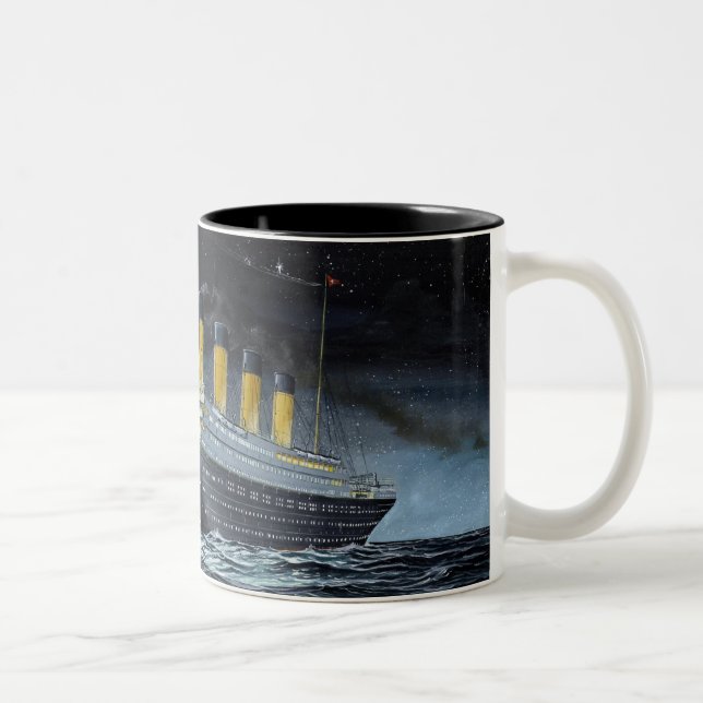 Titanic RMS Två-Tonad Mugg (Höger)