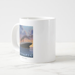 Titanic SceneWhite Star-linje Jumbo Mugg