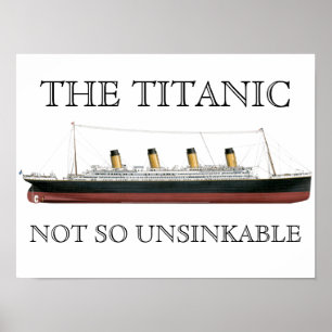 Titanic Semi-Gloss-Poster Poster