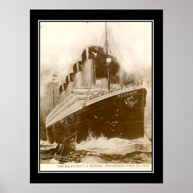 Titanic Series The Titanic Poster (Framsidan)