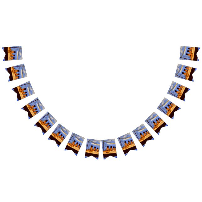Titanic Ship bunting banner Vimplar (Alla)