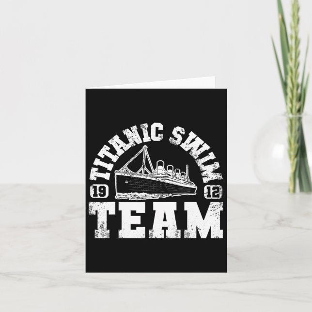 Titanic Simma Team - Finny och Tragic Swimming och Kort (Framsida)