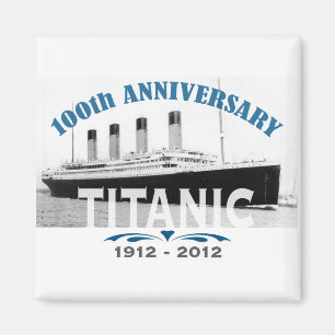 Titanic sjunka 100 år årsdag magnet