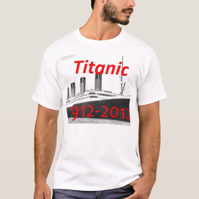 Titanic skjorta tee shirt (Framsida)
