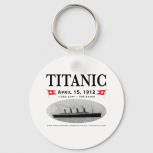 Titanic spökefrakt Keychain (rundan) Nyckelring
