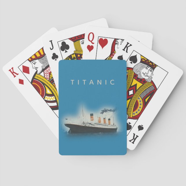 Titanic Steamship Casinokort (Baksidan)