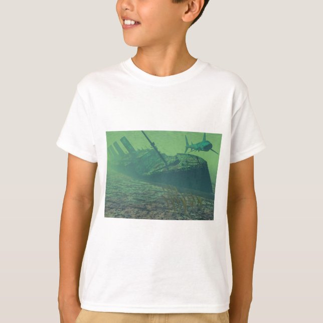 Titanic-sunk T-shirt (Framsida)