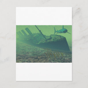 Titanic-sunk Vykort