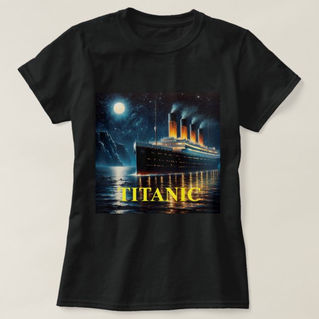 Titanic T-shirt (Design framsida)