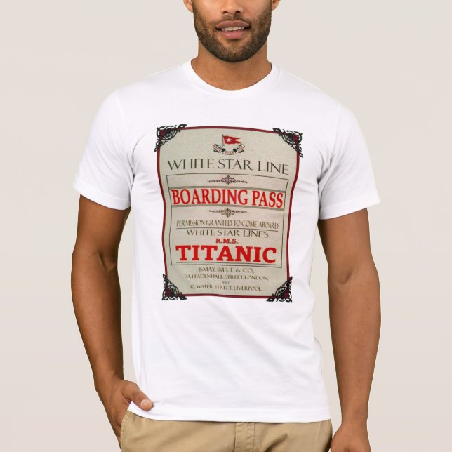 TITANIC T-SHIRT (Framsida)
