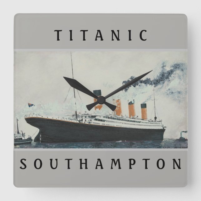 TITANIC ta tid på Fyrkantig Klocka (Framsida)