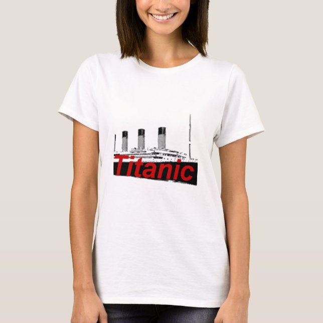 Titanic Tee Shirt (Framsida)