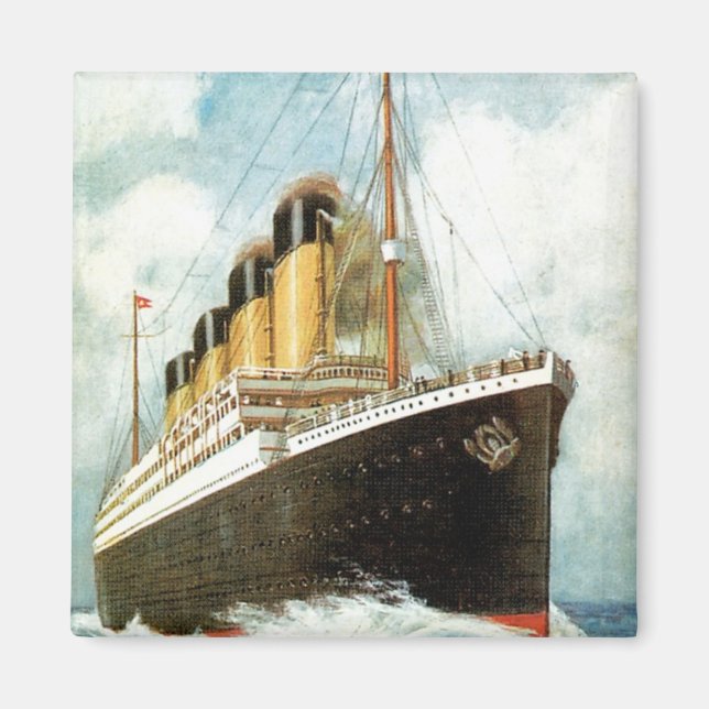 Titanic till havs magnet (Framsidan)
