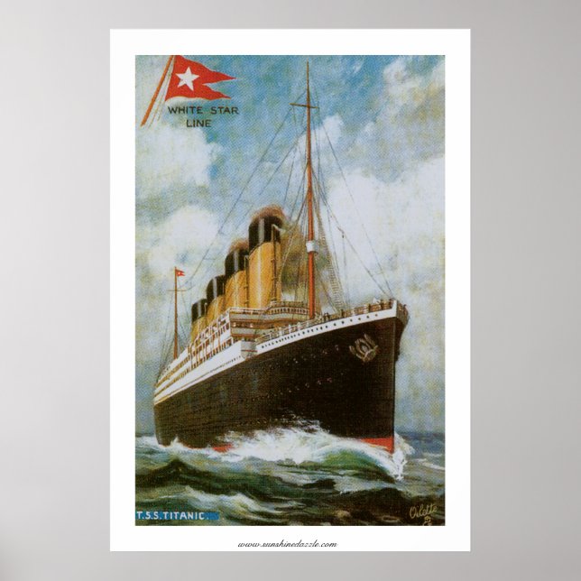 Titanic till havs poster (Framsidan)