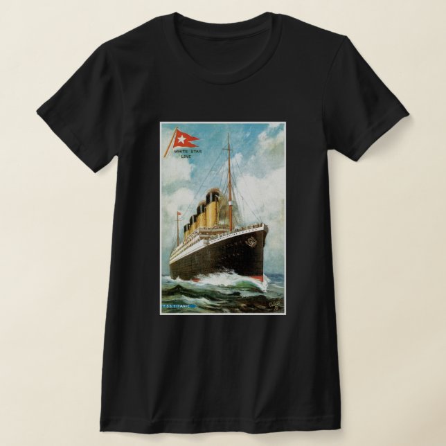 Titanic till havs tee (Laydown)