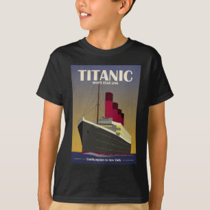 Titanic tryck för haveyelinerart déco tröja