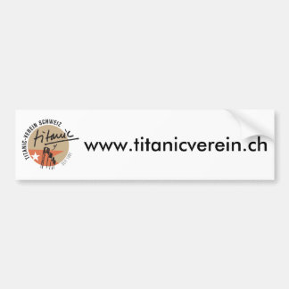 Titanic-Verein Schweiz  Auto-Aufkleber Bildekal