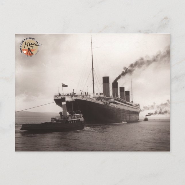 Titanic-Verein Schweiz Postkarte 01 Vykort (Framsida)