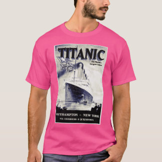Titanic Vintage affisch T Shirt