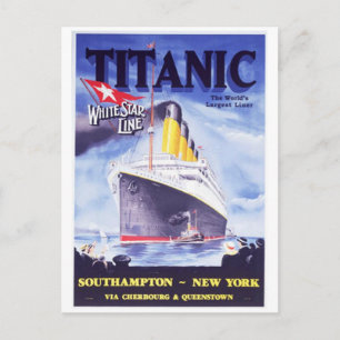 Titanic Vykort