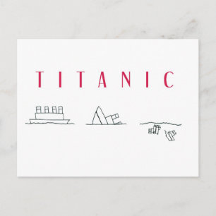 Titanic Vykort