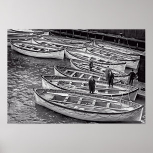 Titanics livbåtar poster