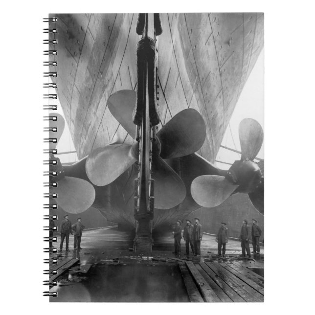 Titanics propellrar anteckningsbok (Framsidan)
