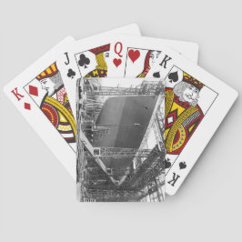 Titanik under uppbyggnadskort casinokort