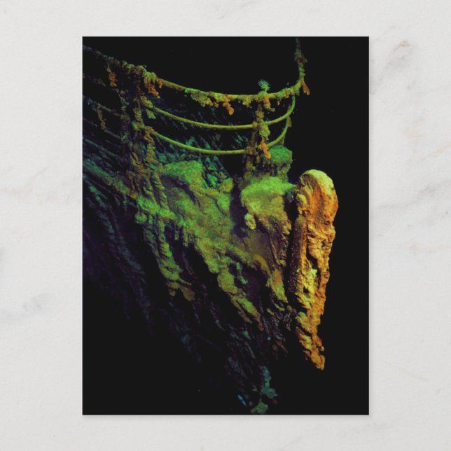 Titanikets del från MIR I submersible Vykort (Framsida)