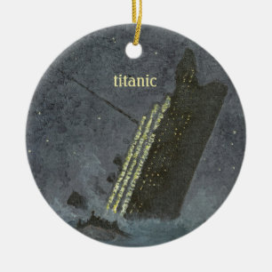 TITANISK KVARAKTIGHET JULGRANSPRYDNAD KERAMIK