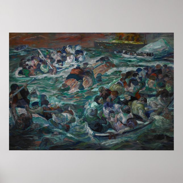 TITANISK SÄNKNING POSTER (Framsidan)