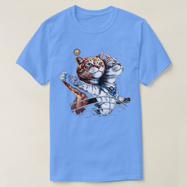 Titaniska katter t shirt (Design framsida)