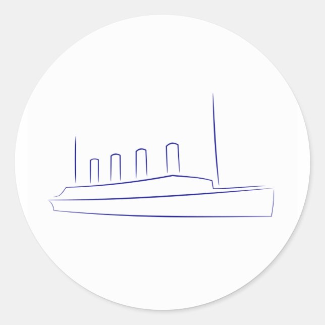 Titaniska klistermärken (Framsida)