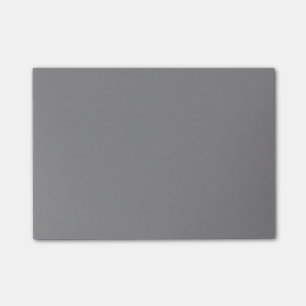 Titanium Grått Grått Färg Trend Background Post-it Block