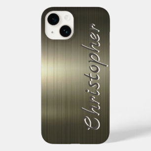 Titanium guld Stainless Steel Metallic