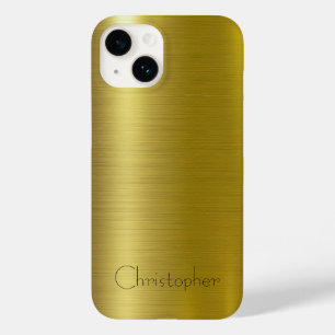 Titanium guld Stainless Steel Metallic