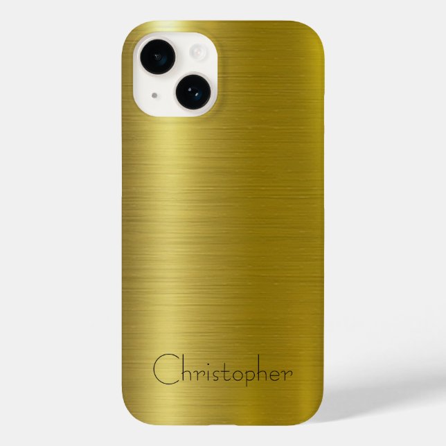 Titanium guld Stainless Steel Metallic (Baksida)