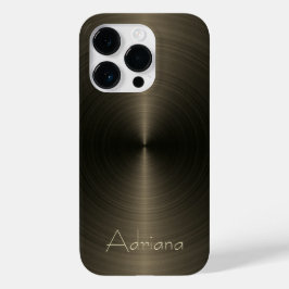 Titanium guld Stainless Steel Metallic