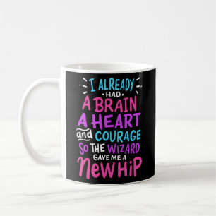 Titanium Hip Replacement kirurgi Humor New Hip Kaffemugg