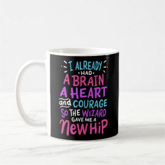 Titanium Hip Replacement Surgery Humor New Hip Kaffemugg