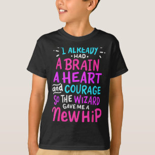 Titanium Höftledsoperation Kirurgi Humor Roligt Ny T Shirt