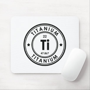 Titanium Inslag Mouse Pad Musmatta