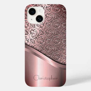 Titanium-polerad bronze Radial Metallic iphone 15