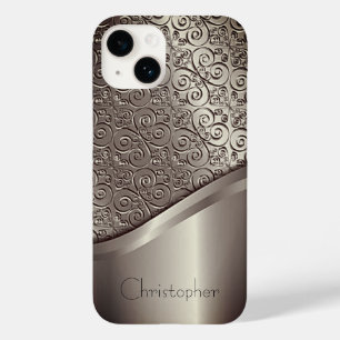 Titanium-polerad guld Radial Metallic iphone 15