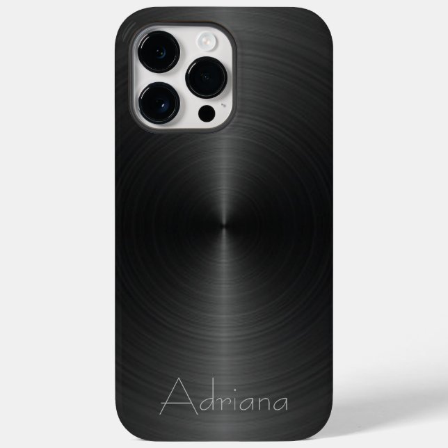 Titanium Silver Black Stainless Steel Metallic (Baksida)